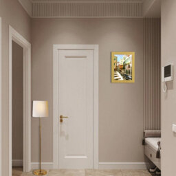 "AK Frames 11X8.5"" Mustard Yellow Poster Frame - Modern Picture Frame For Wall Art, Prints And Photos - Durable And Stylish Display Frame" - thumbnail 4