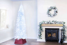 Christmas Tree World The Pre-Lit 8Ft/240Cm White Italian Pencilimo Christmas Tree - thumbnail 9