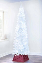 Christmas Tree World The Pre-Lit 8Ft/240Cm White Italian Pencilimo Christmas Tree - thumbnail 8