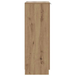 Walplus Shoe Cabinet Artisian Oak 59X35X100.5 Cm Engineered Wood - thumbnail 6