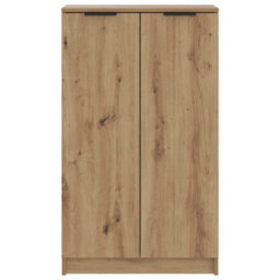 Walplus Shoe Cabinet Artisian Oak 59X35X100.5 Cm Engineered Wood - thumbnail 5