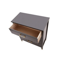 Palazzi 4 Drawer Chest Of Drawers Black - thumbnail 5