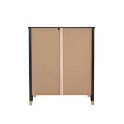 Palazzi 4 Drawer Chest Of Drawers Black - thumbnail 8