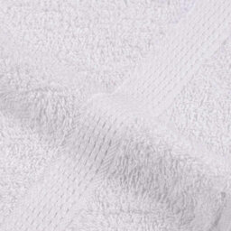Berkfield Hand Towels 2 Pcs White 50X100 Cm 360 Gsm 100% Cotton - thumbnail 7