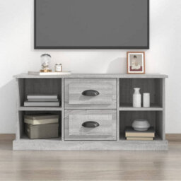 Vidaxl Tv Cabinet Grey Sonoma 99.5X35.5X48 Cm Engineered Wood - thumbnail 2