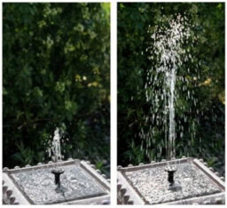 Primrose Pizzaro Solar Bird Bath Water Feature With Lights 80Cm - thumbnail 9