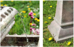 Primrose Pizzaro Solar Bird Bath Water Feature With Lights 80Cm - thumbnail 7