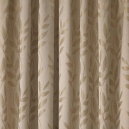 Luxury Living Tivoli Pencil Pleat Taped Top Curtains Latte - thumbnail 4