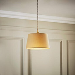 Valuelights Aspen Small Natural Tapered Ceiling Lamp Shade (D)25Cm - thumbnail 1
