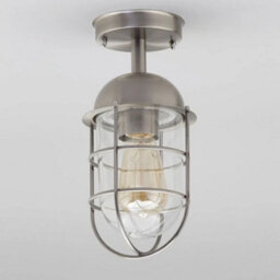 Litecraft Cari Stainless Steel Lantern Outdoor Porch Light - thumbnail 3