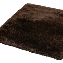 Plush Dark Chocolate Luxury Shaggy Polyester Handmade Luxurious Sparkle Modern Rug For Living Room And Bedroom-70Cm X 140Cm - thumbnail 3