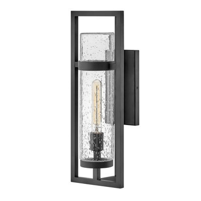Luminosa Lighting Elstead Cordillera 1 Light Outdoor Wall Light Black Ip44 - image 1