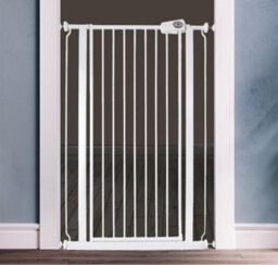 Bettacare Child And Pet Gate, 133.2Cm - 140.8Cm, White, Extra Tall Gate 104Cm In Height, Pressure Fit Stair Gate - thumbnail 2