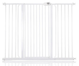 Bettacare Child And Pet Gate, 133.2Cm - 140.8Cm, White, Extra Tall Gate 104Cm In Height, Pressure Fit Stair Gate - thumbnail 1