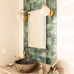 Edit Rafha Bathroom Wall Light Gold - thumbnail 6