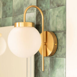 Edit Rafha Bathroom Wall Light Gold