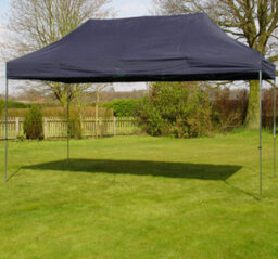 Crocodile Trading 3M X 4.5M Trader-Max 30 Commercial Instant Shelter Pop Up Gazebos Frame & Canopy - Black - thumbnail 5