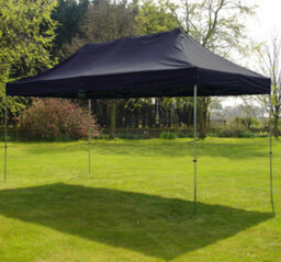 Crocodile Trading 3M X 4.5M Trader-Max 30 Commercial Instant Shelter Pop Up Gazebos Frame & Canopy - Black - thumbnail 4