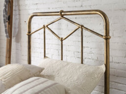 Flintshire Furniture Axton Single 3Ft Antique Bronze Metal Bed Frame - thumbnail 3