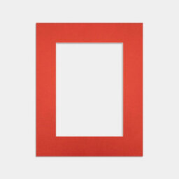 Ak Frames 10X8 Poppy Red Picture Mounts To Fit 7X5 Aperture Size - Mount Board Only (No Frame Included) - thumbnail 1