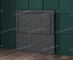 Comfy Deluxe 4Ft6 Double Silver Chenille Jasper  54Inch Floorstanding Headboard - thumbnail 1