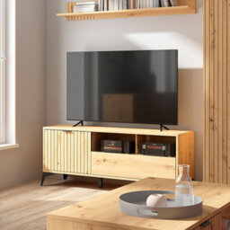 Heze Furniture Lammy 1 Drawer 1 Door Tv Unit - Artisan Oak - thumbnail 2