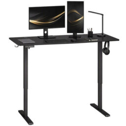 Standing Desk Memory Control Adjustable Black - thumbnail 1