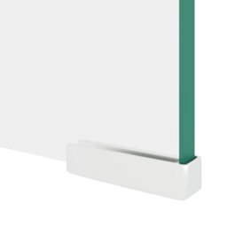 Berkfield Modern Tv Stand/monitor Riser Glass Clear 120X30X13 Cm - thumbnail 5