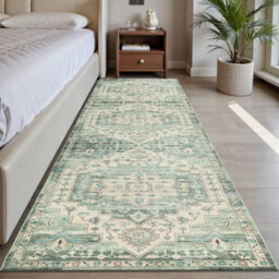 Ameha Modern Cashmere Rug Entrance Hallway Runner Indoor/outdoor Floor Mat Home Decor Ember Rugs- 60 X 220 Cm - thumbnail 4