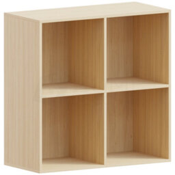 Lassic Vida Designs Durham Oak 2X2 Cube Storage Unit Storage Unit Bookcase Organiser - thumbnail 7