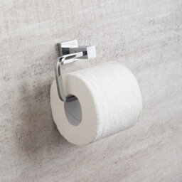 Plum&clay Tate Chrome Toilet Roll Holder - thumbnail 3