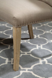 Orsina Premier Housewares Natural Linen Dining Chair - thumbnail 3
