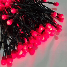 HSD 50 Led Red Berry Lights (4.9M) - Battery Fairy Lights For Christmas, Weddings, And Home Decor