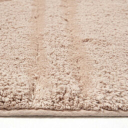 Homescapes Cotton Tufted Rug Union Jack Plain Embossed Mat Mink Beige,90 X 150 Cm - thumbnail 4