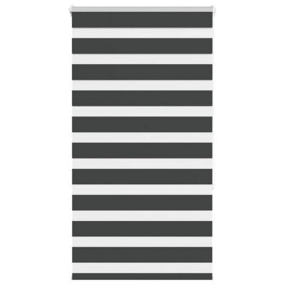 Walplus Zebra Blind Black 75X150 Cm Fabric Width 70.9 Cm Polyester - image 1