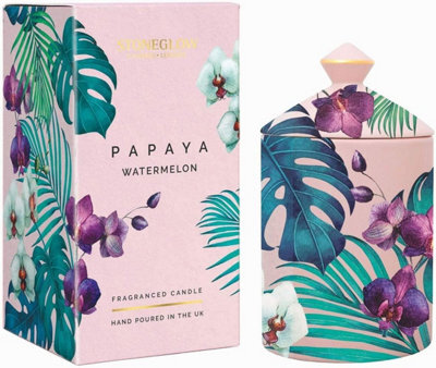Stoneglow Candles Urban Botanics Tumbler Candle - Papaya Watermelon - image 1