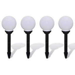 Outdoor Pathway Lamps 4 Pcs Led 15 Cm With Ground Spike - thumbnail 2
