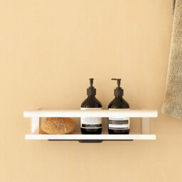 Cosmic Bathroom Shelf, Bathroom Organizer, Matt White , Architect S+ Collection - thumbnail 4
