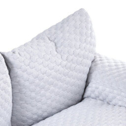 Thehotsale Light Grey Ice Silk Cooling Pet Sofa Bed 65Cm(W) X 48Cm(D) X 28Cm(H) - thumbnail 6