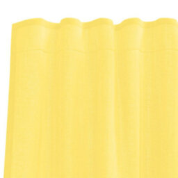 Berkfield Durable Voile Curtains With Rod Pockets 2 Pcs Yellow - thumbnail 6