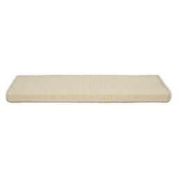 Floordirekt Pure Nature Self Adhesive Edged Hard Wearing Sisal Stair Tread Mat For Indoor Stairs Rectangular Ivory 23.5 X 65 Cm - thumbnail 5