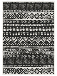 The Rugs Duo Weave Collection Outdoor Rugs In Aztec Design - thumbnail 3