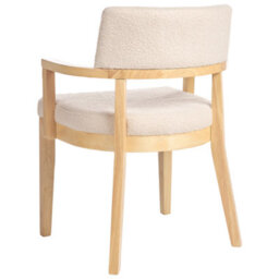Beliani Set Of 2 Dining Chairs Dalbo Boucle Light Brown/ Beige - thumbnail 7