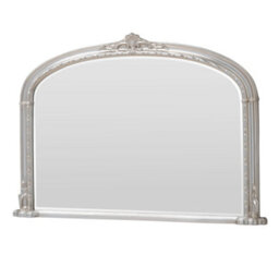 Yearn Overmantle Mirror Arched 127(W) X 89Cm(H) Silver Victorian Mirror - thumbnail 5