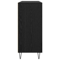 Walplus Sideboard Black Oak 90 X 34 X 80 Cm Engineered Wood - thumbnail 7