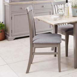 Statement Furniture Florence Highback Upholstered Chairs Set Of 4 - Dove Grey - thumbnail 4