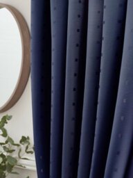Luxury Living Adiso Pencil Pleat Taped Top Curtains Navy - thumbnail 6