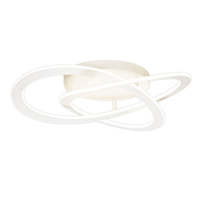 Luminosa Lighting Luminosa Planet Ceiling, 80W Led, 3000K, 3900Lm, White, 3Yrs Warranty - image 1