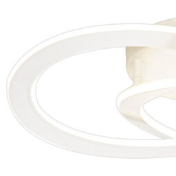 Luminosa Lighting Luminosa Planet Ceiling, 80W Led, 3000K, 3900Lm, White, 3Yrs Warranty - thumbnail 5