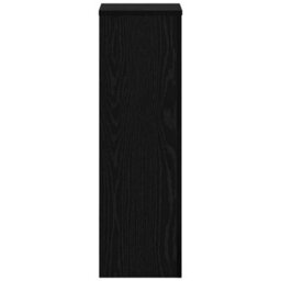 Walplus Plant Stand 2 Pcs Black Oak 25 X 25 X 80 Cm Engineered Wood - thumbnail 7